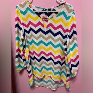 👚 New Directions Womens Blouse Size L 💖